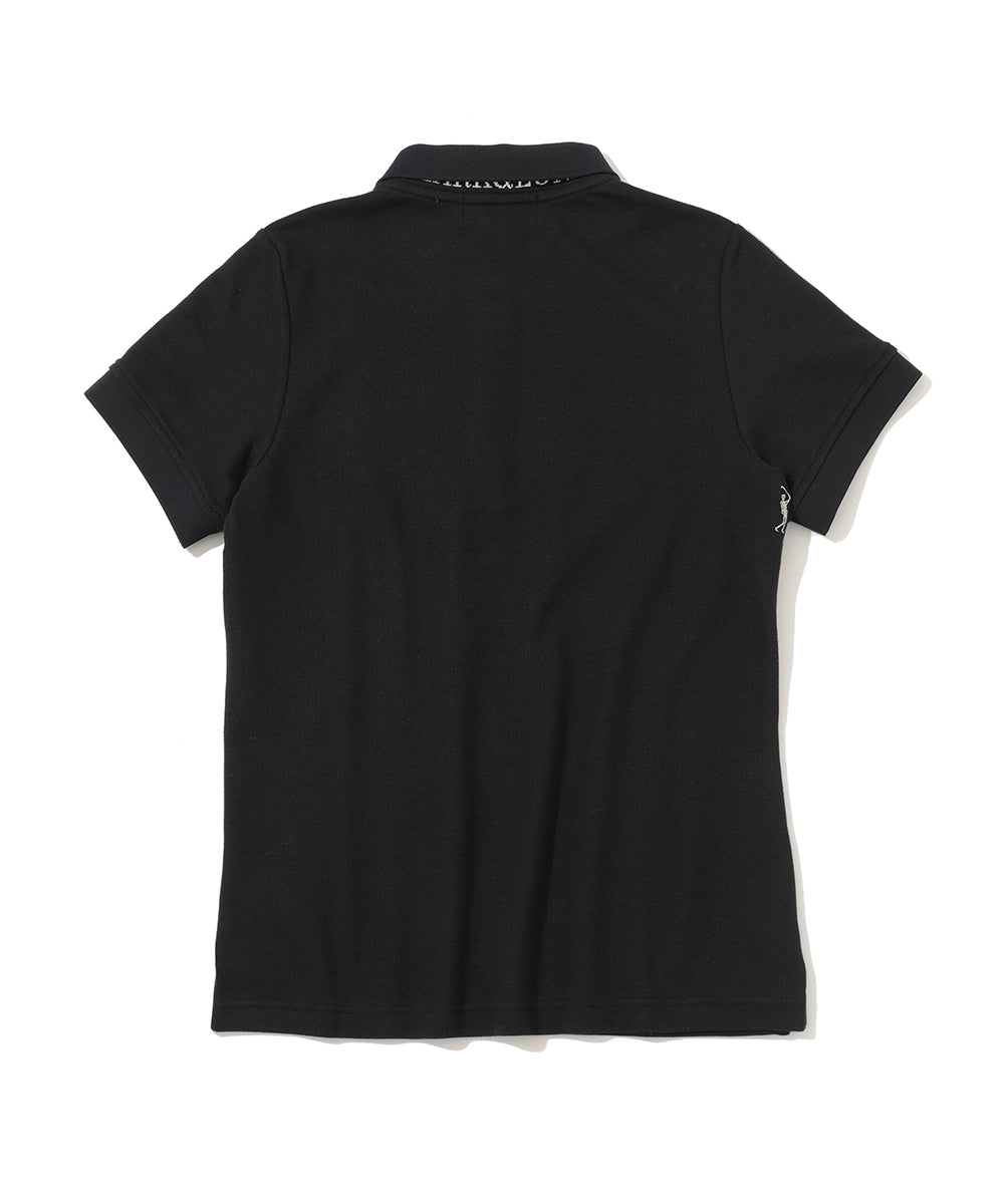 Gauge Camouflage Jacquard Polo | WOMEN