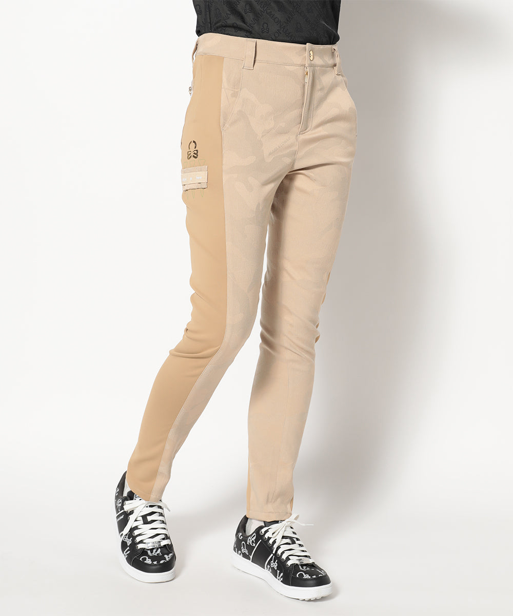 Gauge Hybrid Camo Jacquard Slim Pants | WOMEN