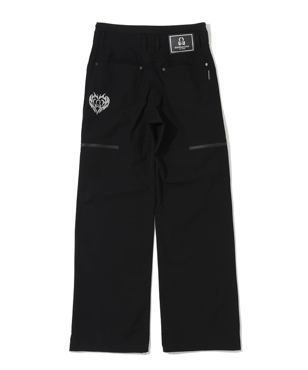 Rebel Sheer Zip Pants | WOMEN