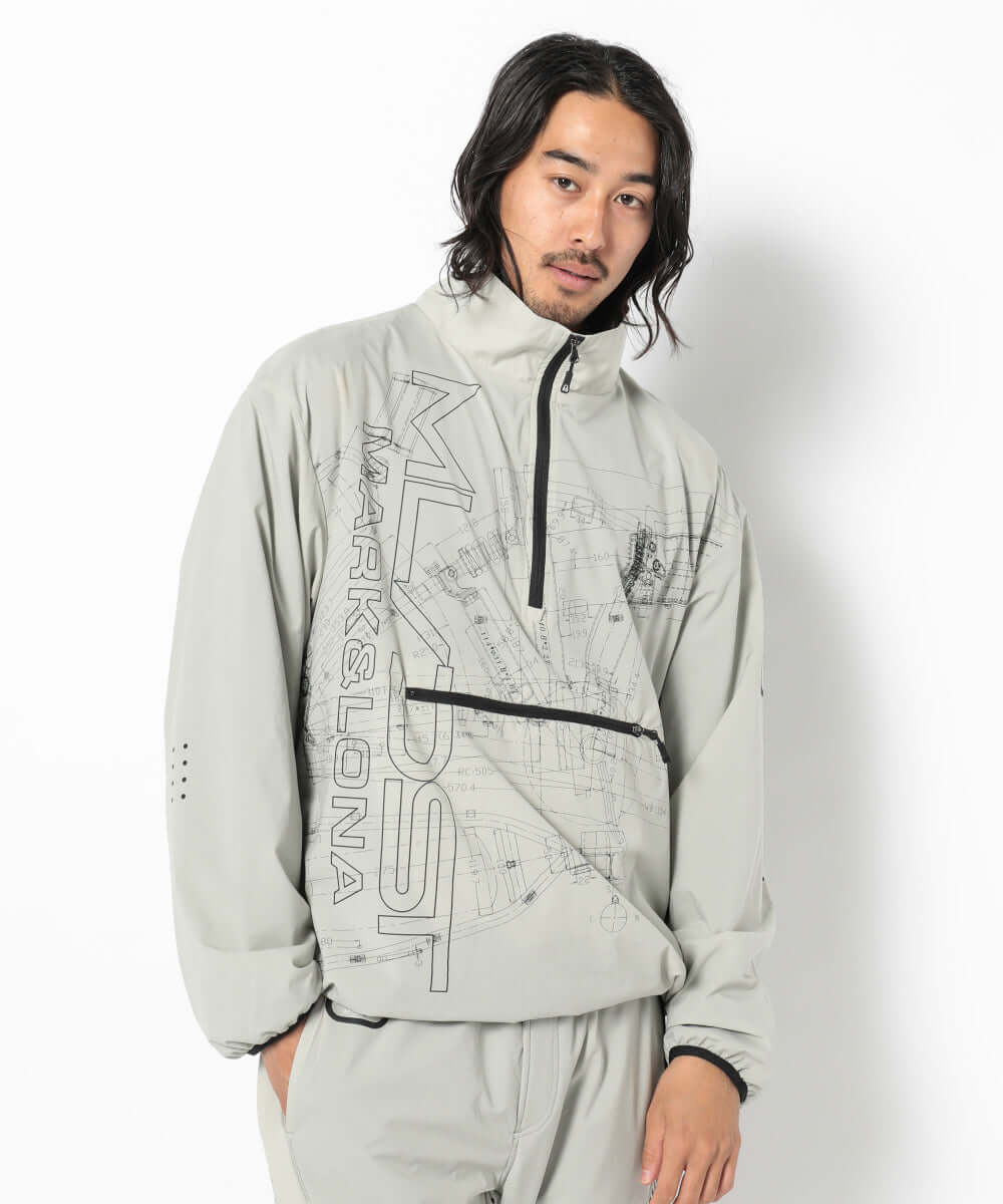 Destination Half-Zip Nylon Blouson | MEN