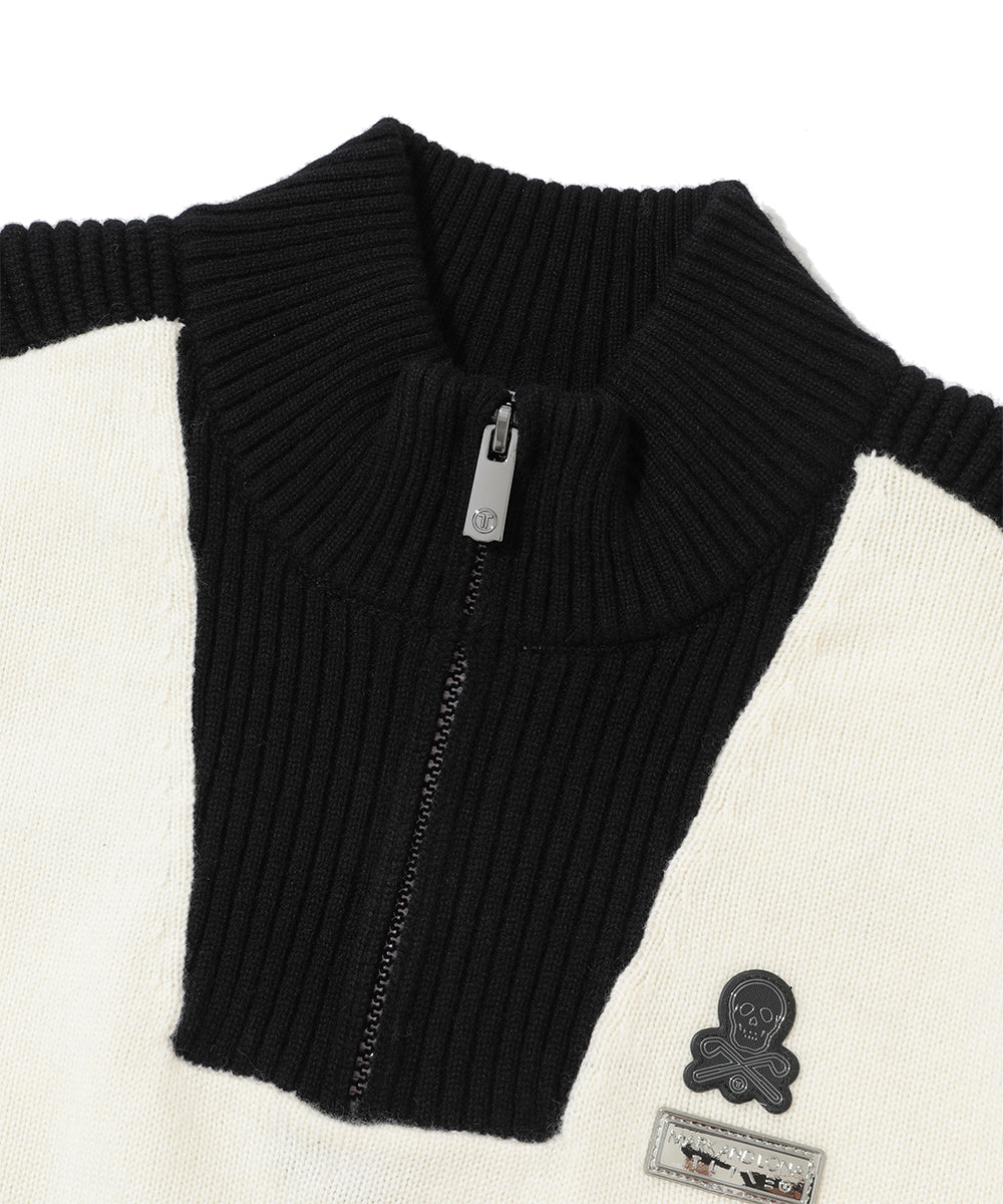 SIg Bicolor Shield Zip Pull Over | MEN