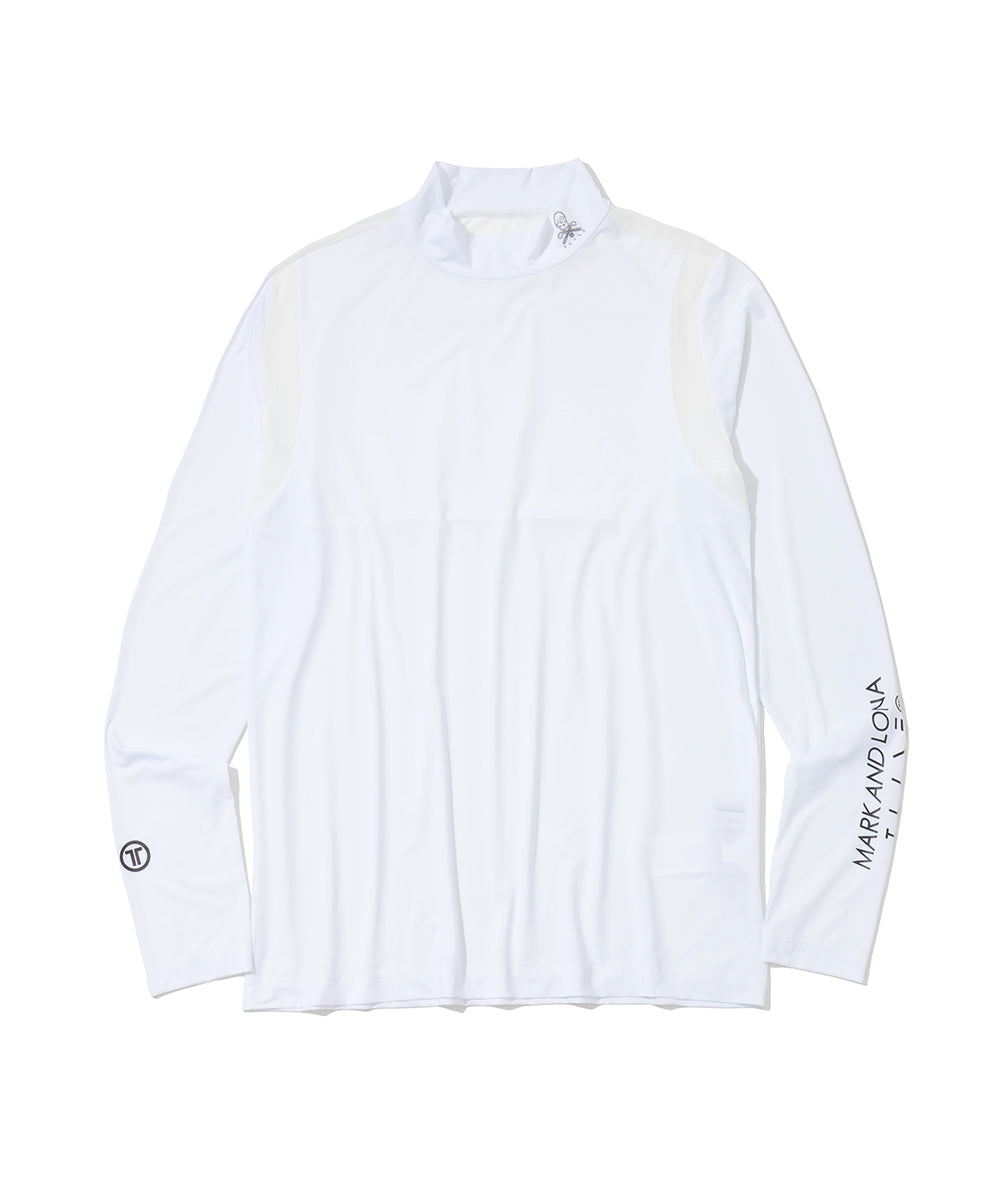 Aero Flex Mesh Back Mock Shirt | MEN