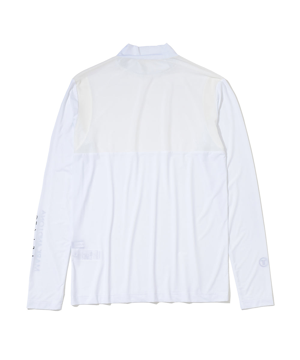 Aero Flex Mesh Back Mock Shirt | MEN