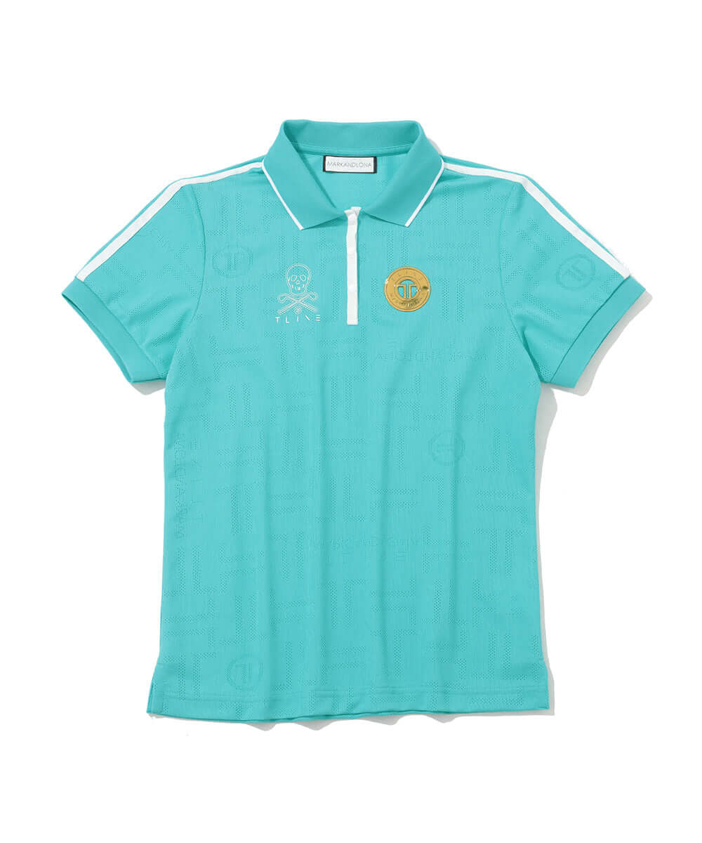 T-Mark Pattern Polo | WOMEN