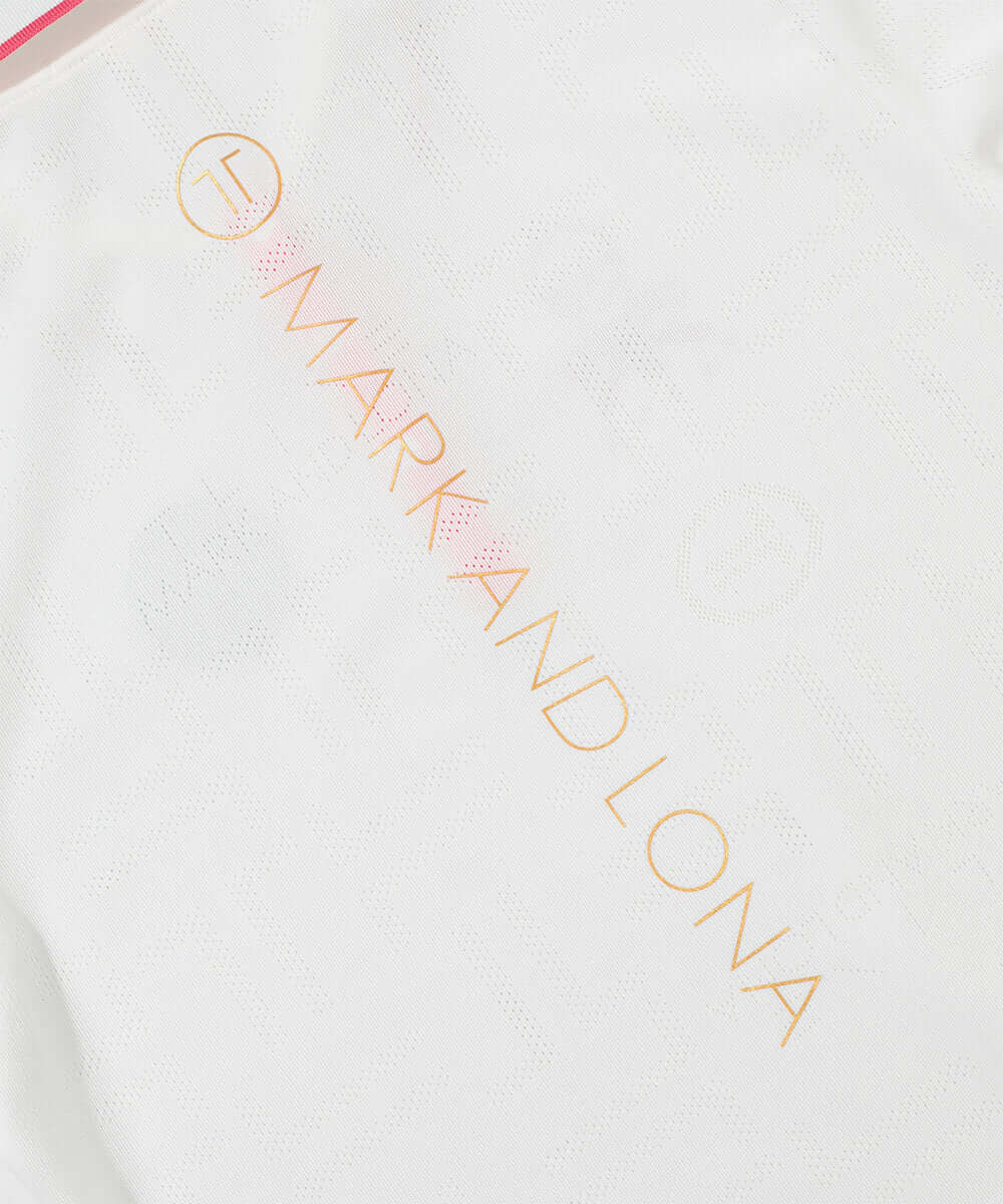 T-Mark Pattern Polo | WOMEN