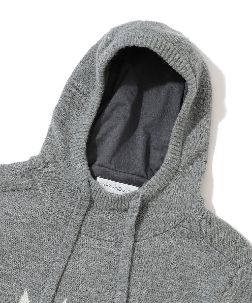 Lexa Mohair Knit Hoodie | WOMEN