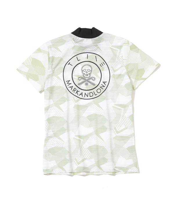 Eclipse Camo Mock Tee | WOMEN