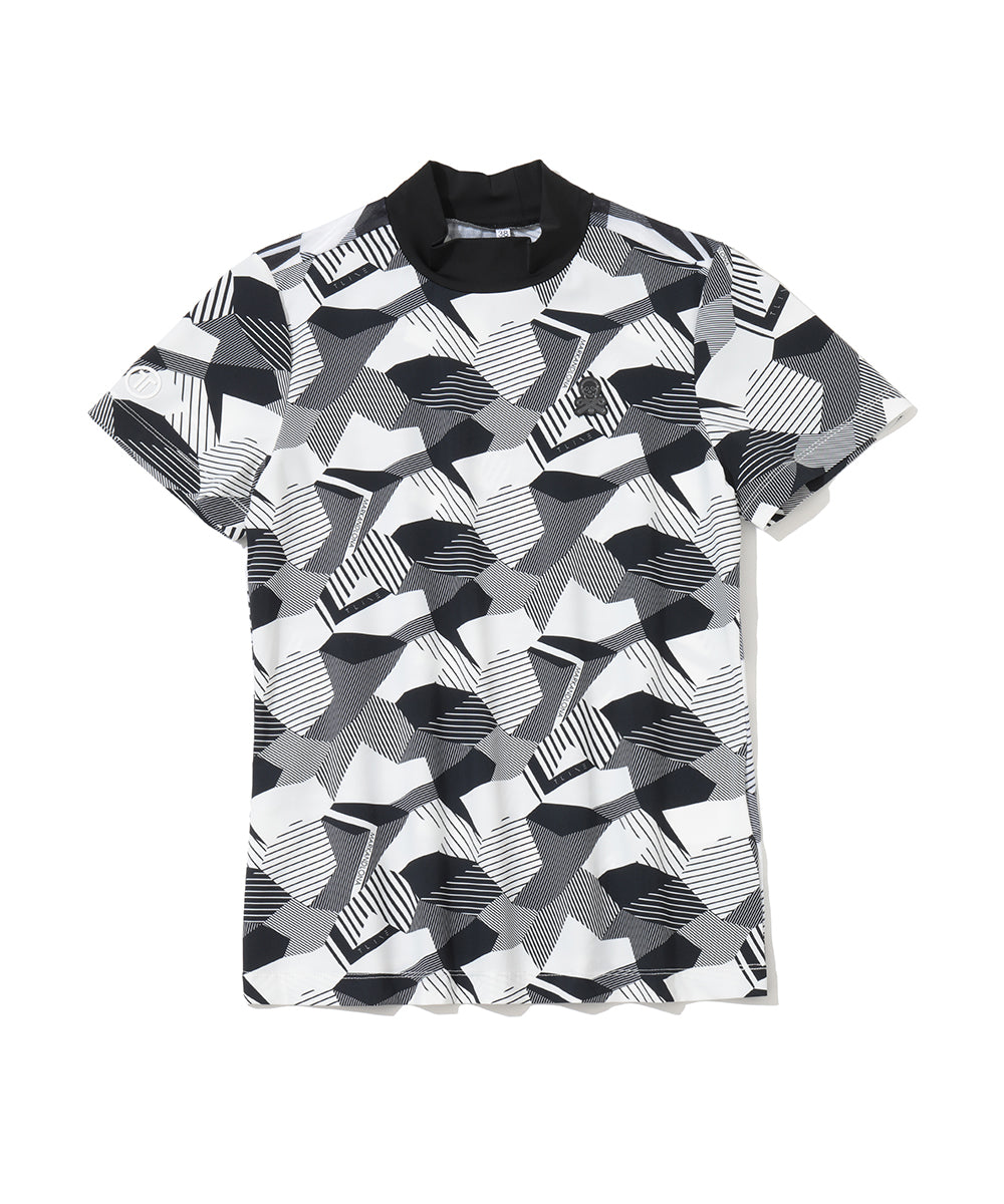 Eclipse Camo Mock Tee | WOMEN