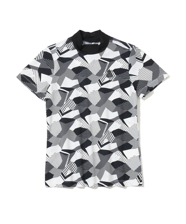 Eclipse Camo Mock Tee | WOMEN