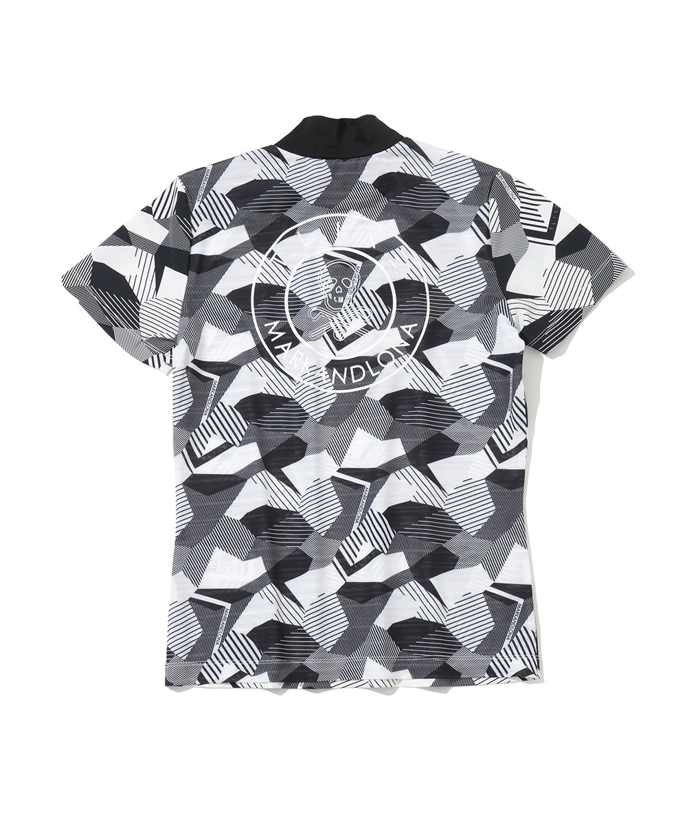 Eclipse Camo Mock Tee | WOMEN