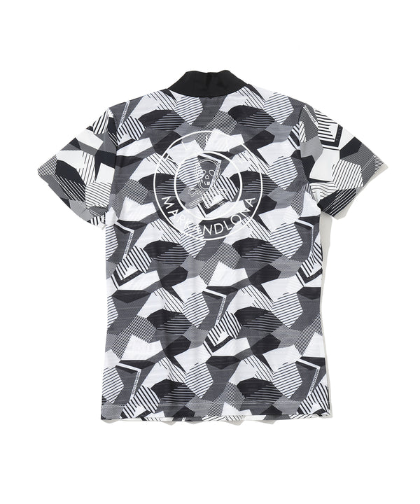 Eclipse Camo Mock Tee | WOMEN