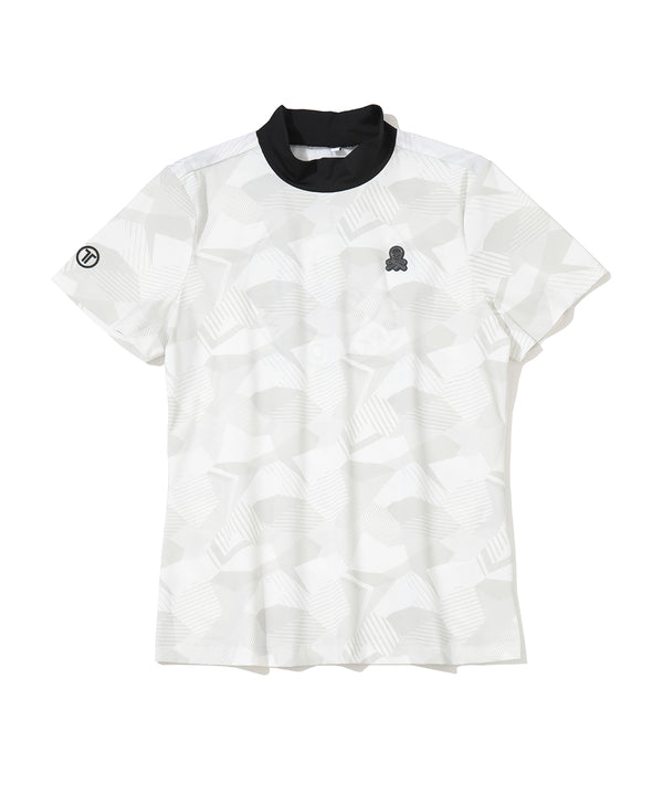 Eclipse Camo Mock Tee | WOMEN