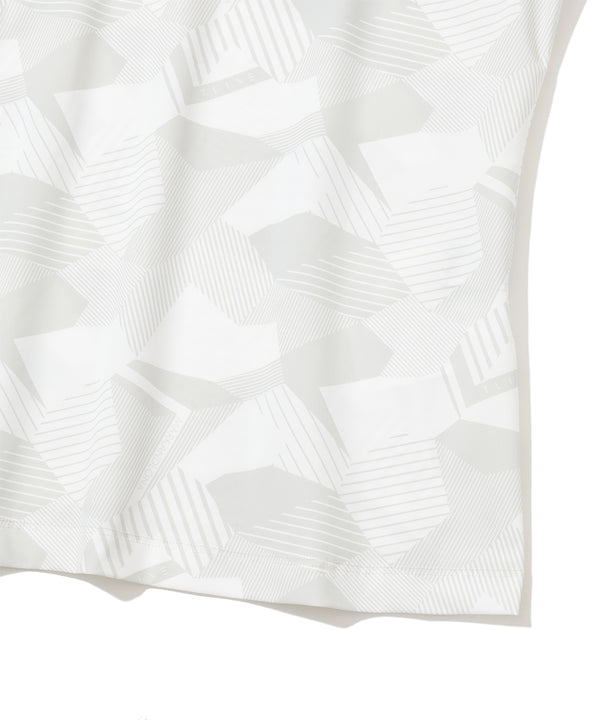 Eclipse Camo Mock Tee | WOMEN