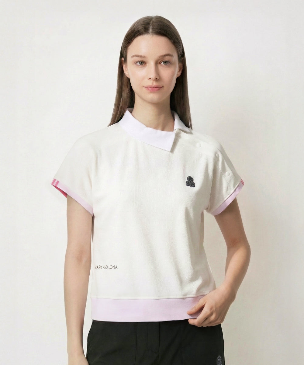 Accord Structured Asym Polo | WOMEN