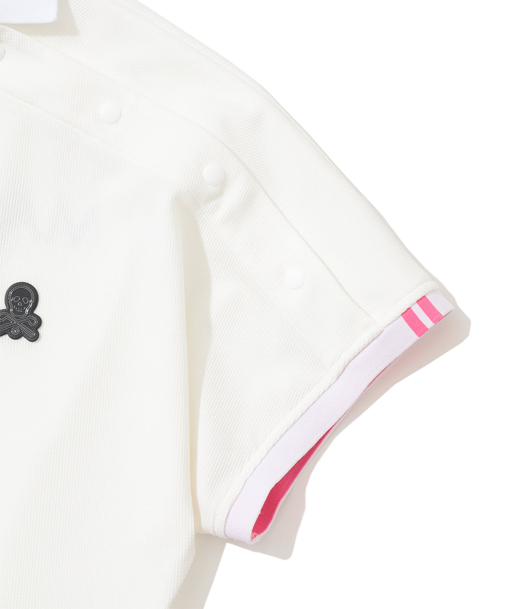 Accord Structured Asym Polo | WOMEN