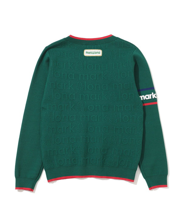Meridian Emboss Logo Knit | WOMEN