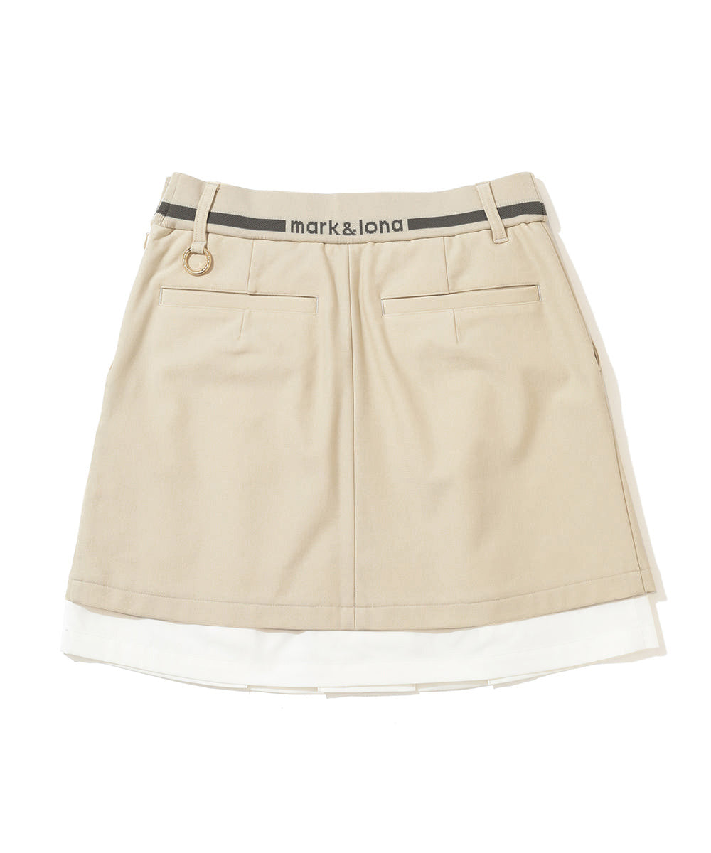 Cornel Layerd Pleated Skirt | WOMEN