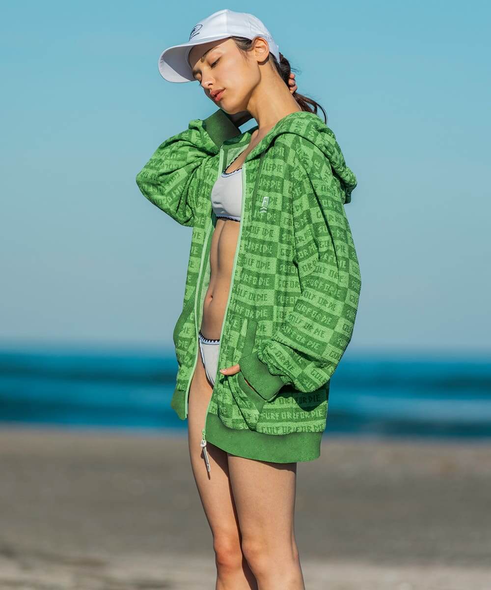 メンズウェア MARK&LONA 50 Golf or Surf Pile Hoodie Golf or Surf Pile Hoodie