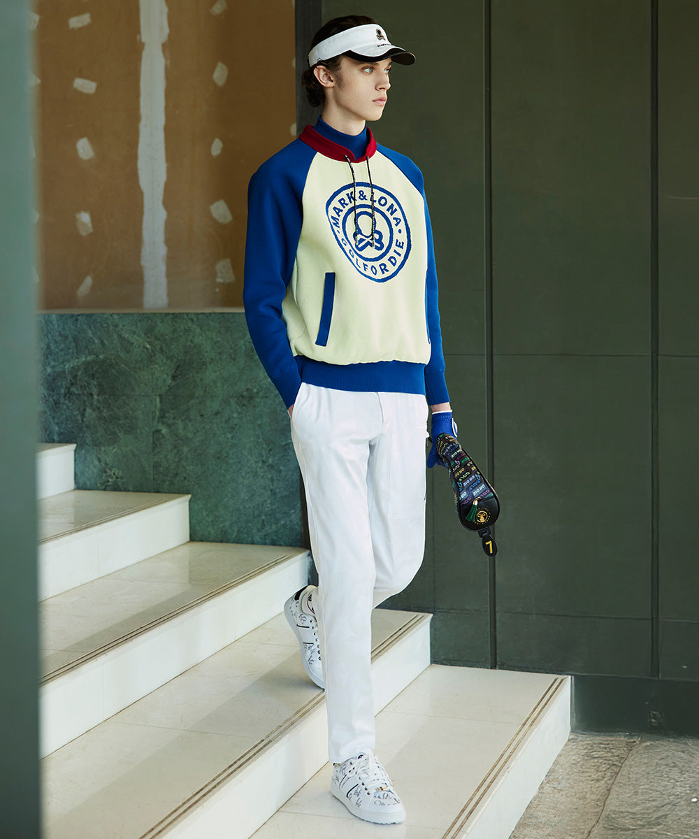 Gauge Stretch Jacquard Pants | MEN