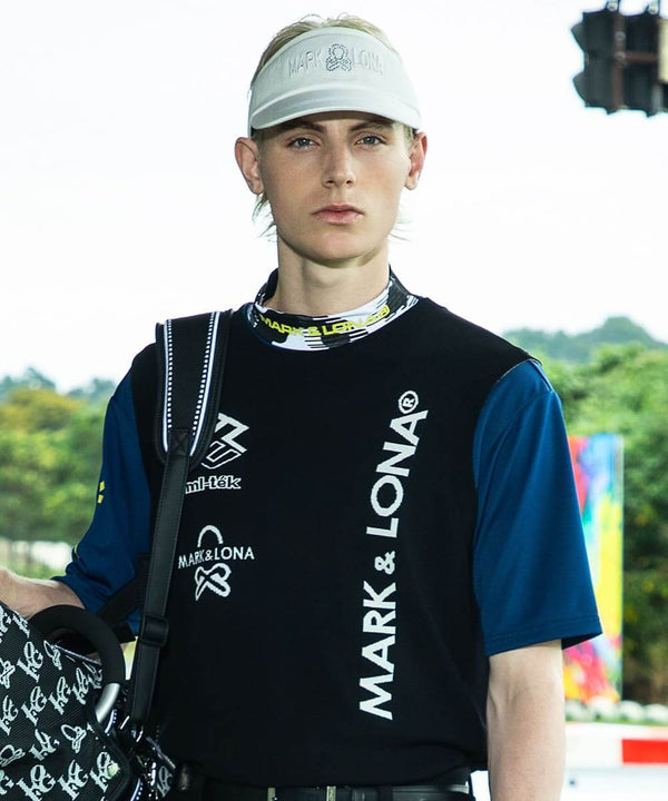 Crystal Embro 2 Tone Visor | MEN and WOMEN