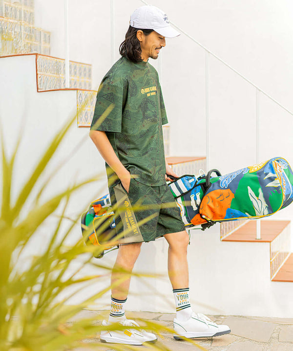 Retro Hawaiian Mesh Shorts | MEN