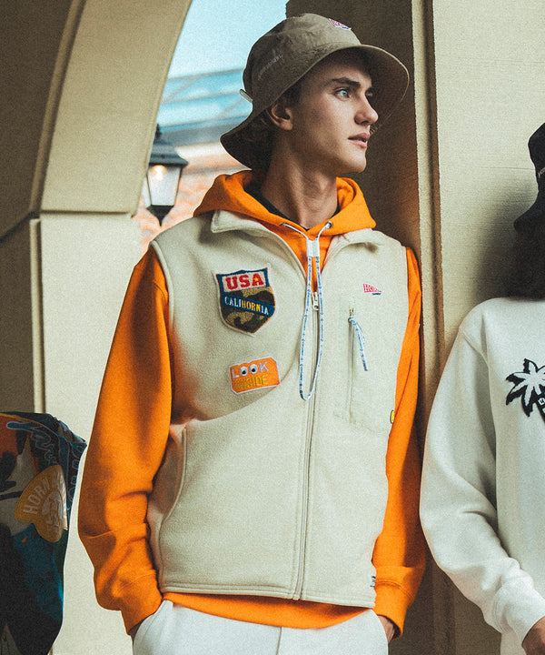 West Coast Emblem Fleece Vest