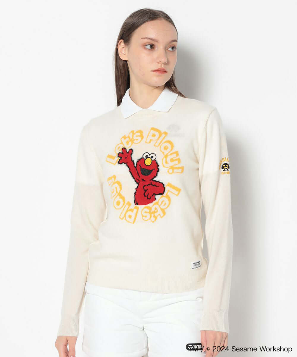 Sesame Street Playhouse Cashmere Sweater | WOMEN
