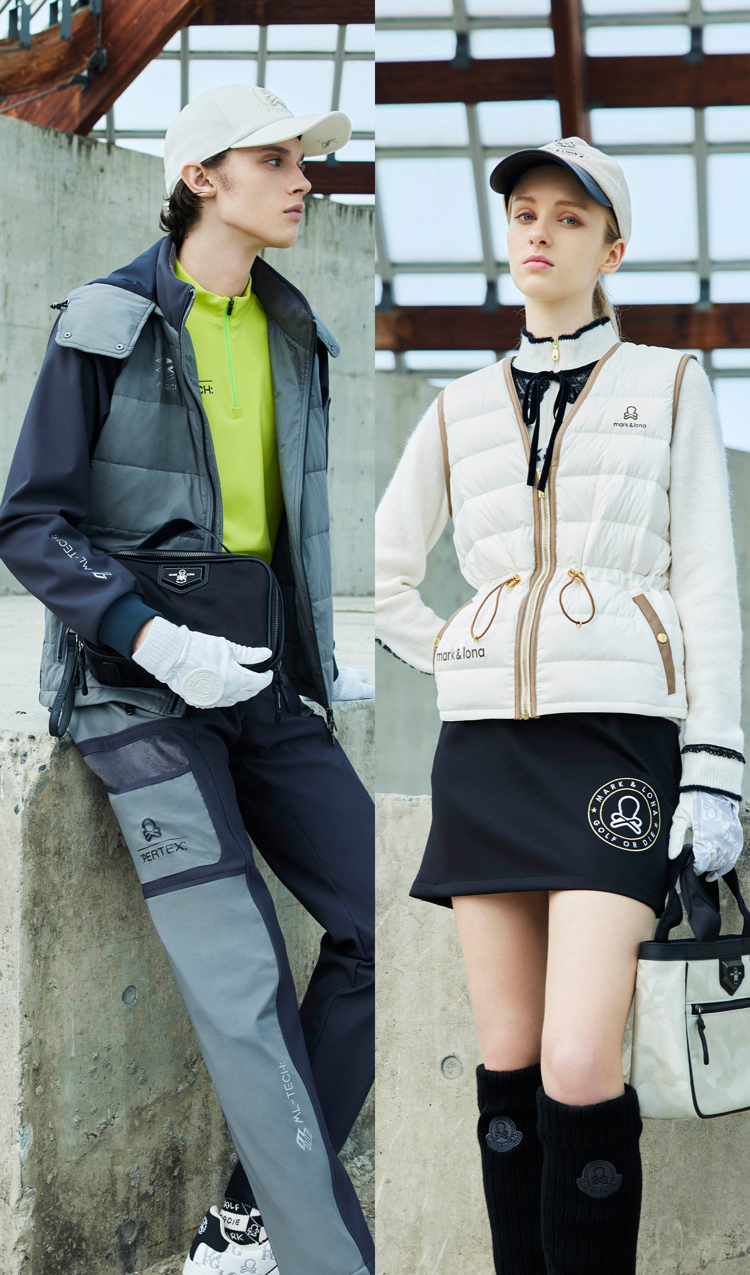 マークアンドロナ MARK＆LONAマークアンドロナ 新人気モックネック 新品未使用