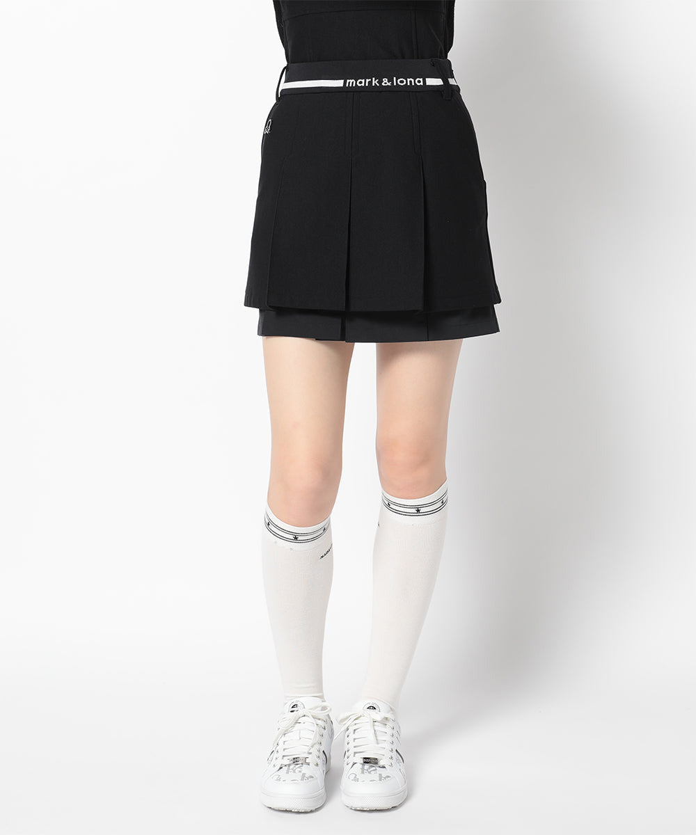 Cornel Layerd Pleated Skirt | WOMEN