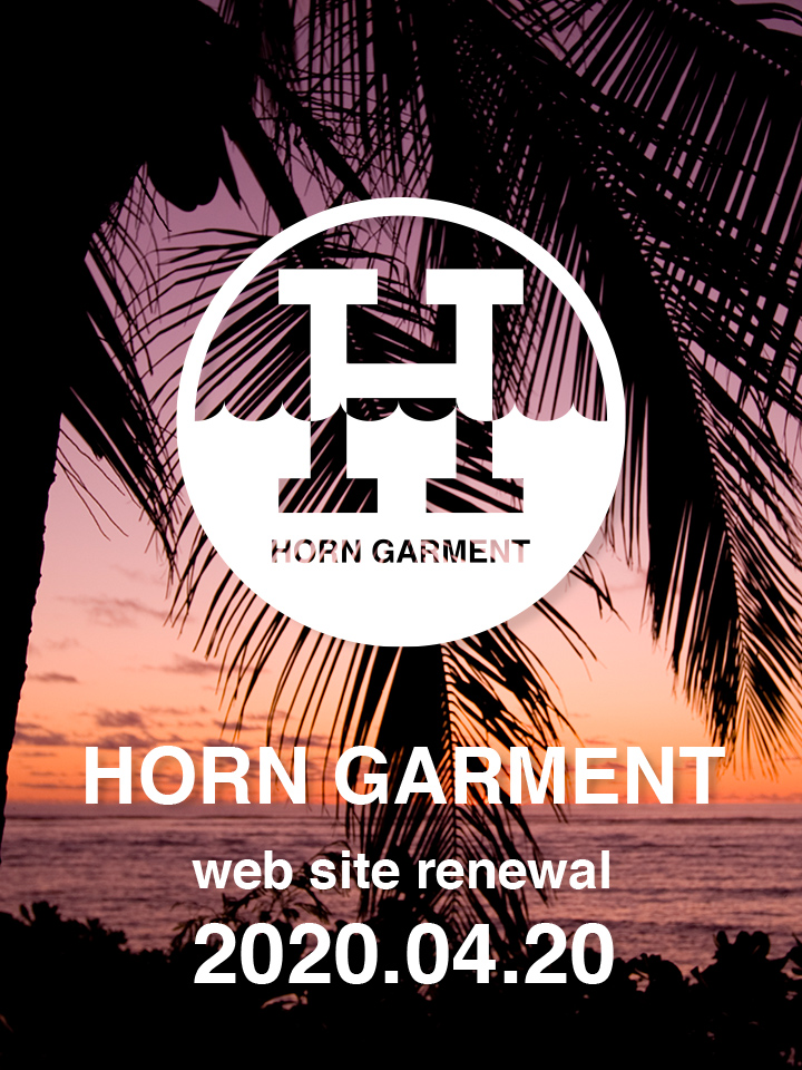 HORN GARMENT がブランドサイトをリニューアルオープン！ | MARK 