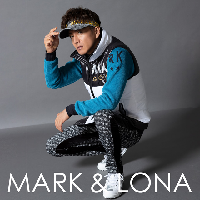 メンズマークアンドロナ　木村拓哉　ゴルフ　キャップ　MARK & LONA