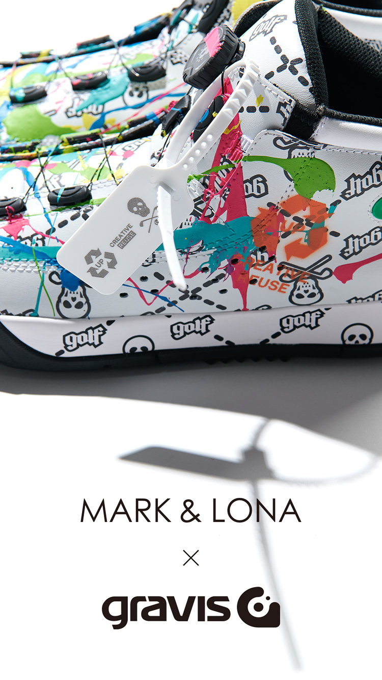 MARK \u0026 LONA x gravisコラボ　ゴルフシューズ　27.５cm